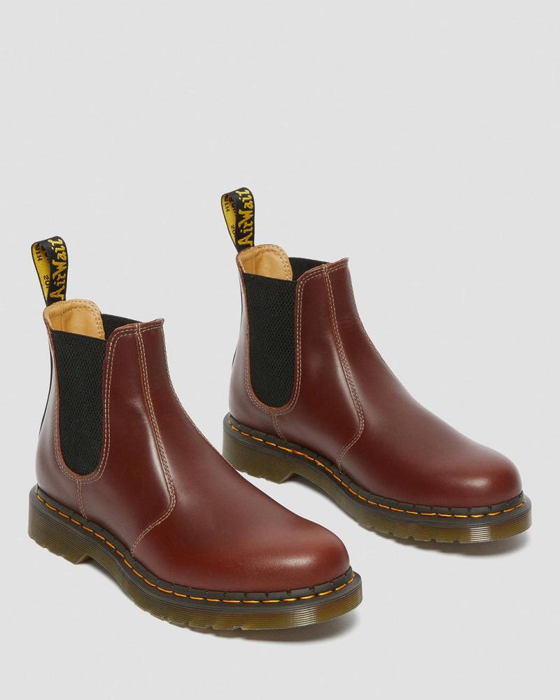 Dr Martens 2976 Abruzzo Læder Ankelstøvler Herre Brune Sort | DK 417SGL